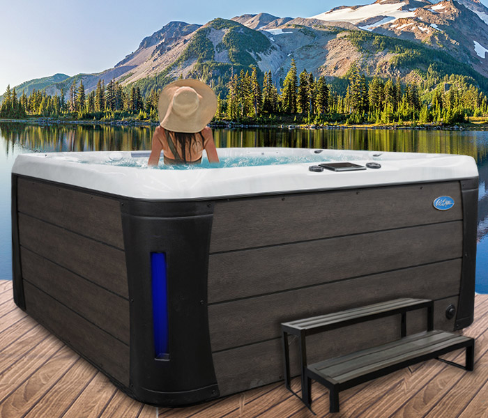 Calspas hot tub being used in a family setting - hot tubs spas for sale Eagle Point